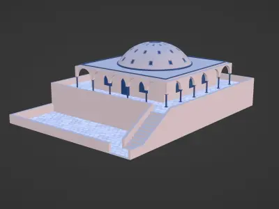 Building exterior design 3D model