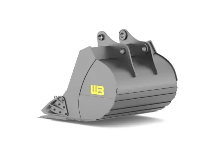 WB Excavator Bucket 3D model