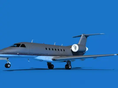 Embraer Praetor 600 V06 3D model