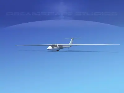 SZD-36 Cobra Glider V13 3D model