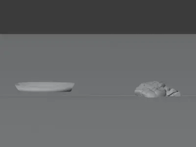 Sand Beach Free 3D model
