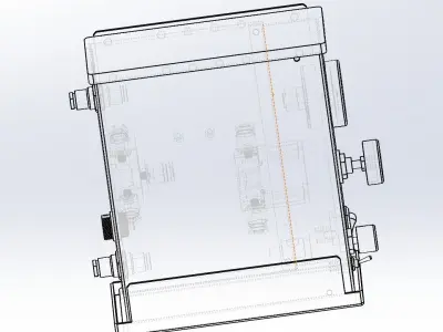  Pneumatic component box 3D model