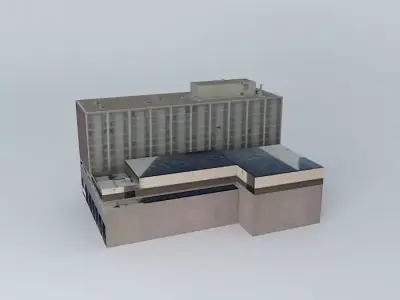 Effort Square Crowne Plaza Hotel Free 3D model