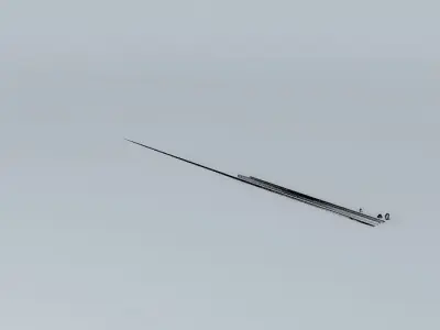 Chain link fence hardware Free 3D model