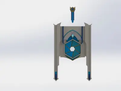 wow shadowlands concept prop Free 3D model