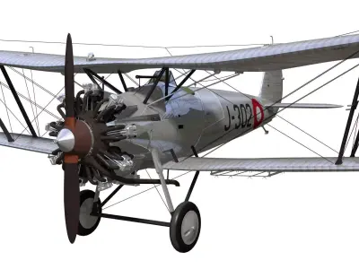 Bristol Bulldog Mk-II 3D model