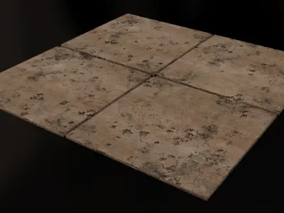 SPOILED OLD WOOD Free 3D model