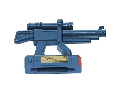 BRAVESTAR GUN 3D model