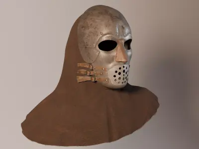 Warden Mask 3D model