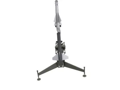 MIM-3 Nike Ajax 3D model