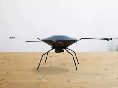 drone  Low-poly 3D model