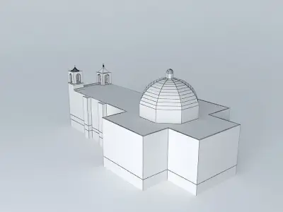 Temple of San Juan de Dios 3D model