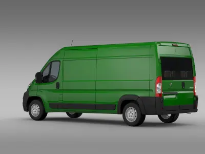 Peugeot Boxer Van L3H2 2006-2014 3D model