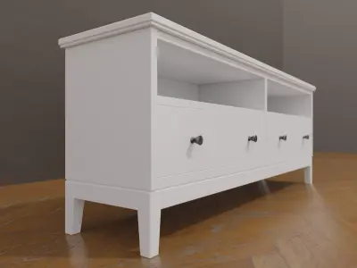 IKEA IDANAS TV table Free 3D model