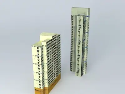 Raheja Empress Free 3D model