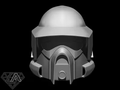 Star Wars Boomer helmet 3D print model
