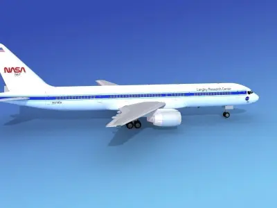 Boeing 757-200 NASA 3D model