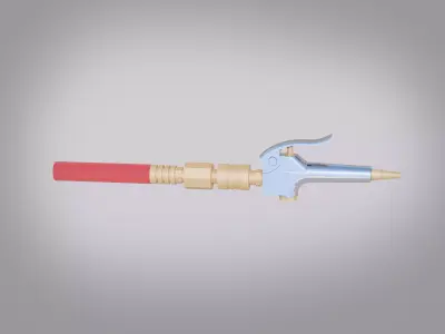 Air Nozzle Sprayer Low-poly 3D model