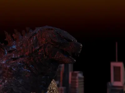 Godzilla - The Ultimate Roar 3D model