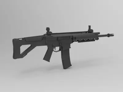 Adaptive Combat Rifle 3D model