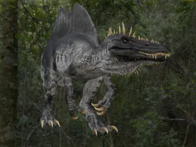 Spinosaurus from Monsters Resurrected  3D model