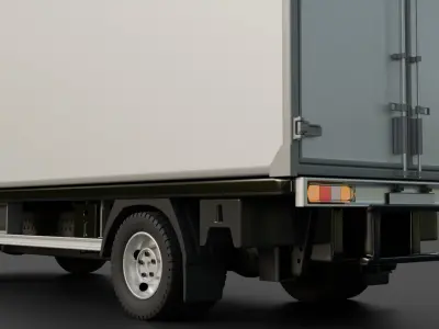 Mitsubishi Fuso Canter 515 3D model