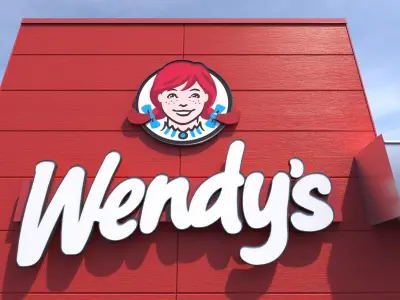 Retail-045 Wendys-003 3D model