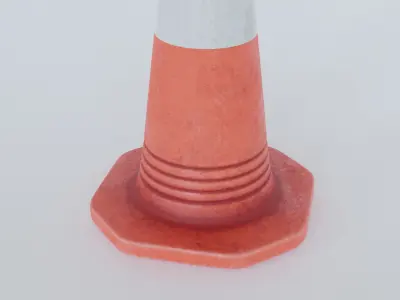 Traffic Cone 3D Model Free 3D model
