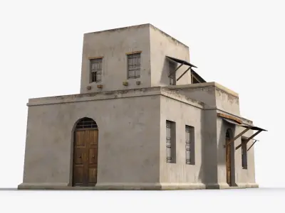 Arab xx17 Low-poly 3D model