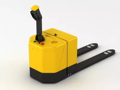 Warehouse Pallet Truck 3D model