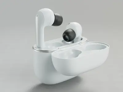 Generic Wireless Earphones 3D model