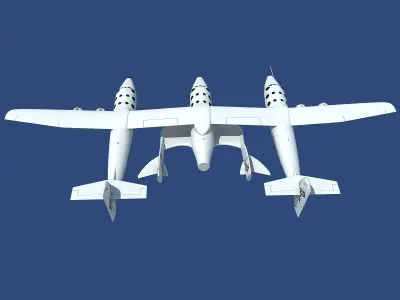 Scaled Composites White Knight Two 3D model
