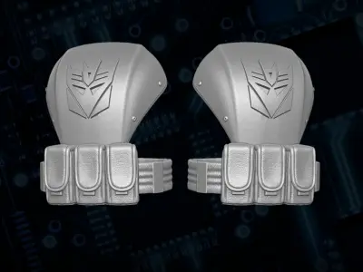 Decepticons Armor Fan Art 3D Printable Files for Action Figures 3D print model