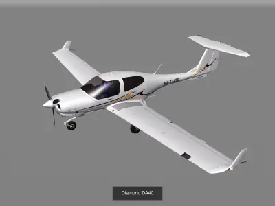 Low Poly Aircraft 3D Model Collection