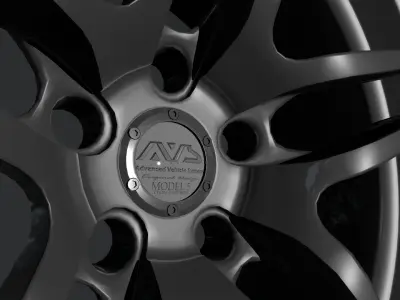 ADVAN AVS  5 Low-poly 3D model