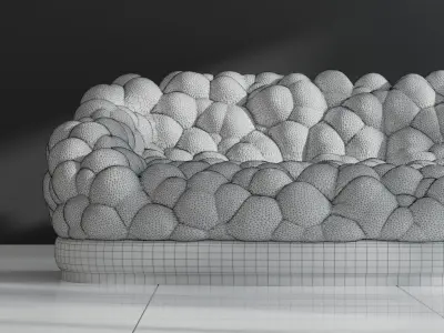 Unique Sofa Design 01 Free 3D model