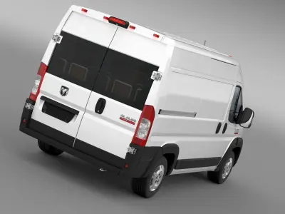 Ram Promaster Cargo 2500 HR 136WB 2015 3D model