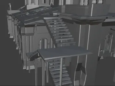 Pubg Church 3D model