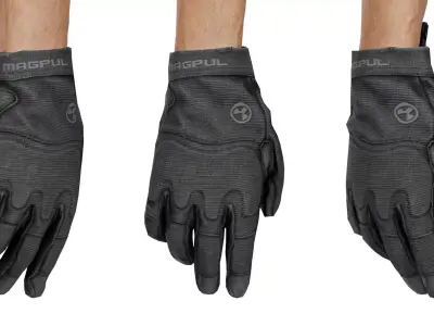 MAGPUL PATROL GLOVES Low-poly 3D model