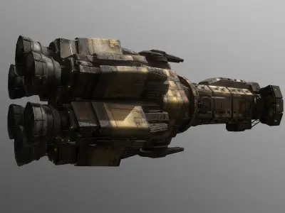 47Truman Class 3D model