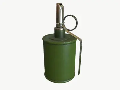Grenade RG-42 Low-poly 3D model