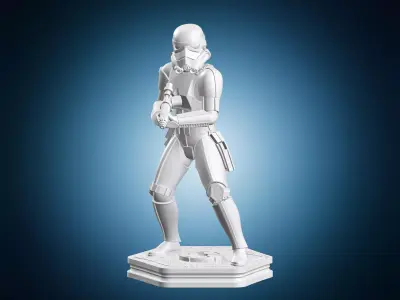 Stormtrooper Action Figure 3D print model