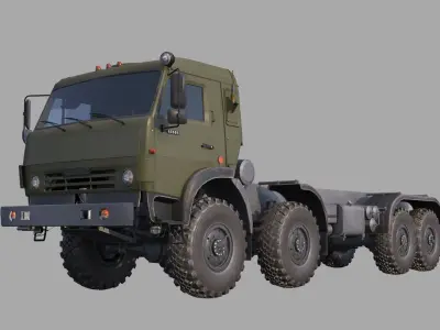 Rubezh-ME Coastal defense missile system 3D model