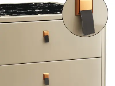 bedside cupboard Free 3D model