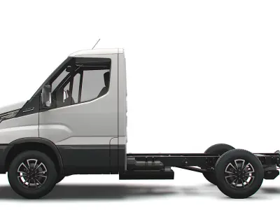 Iveco Daily Single Cab L1 Chassis 2022 3D model