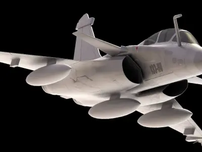 Rafale fighter  3D model