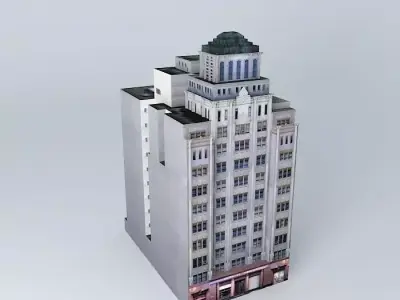 Palacio Minetti 3D model