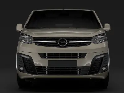 Opel Zafira Life L1 2020 3D model