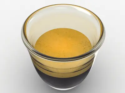 Espresso Shot 3D model