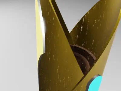 Temple Guard Lightsaber Free 3D model